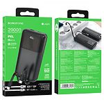 Изображение Внешний аккумулятор Power Bank BOROFONE BJ22A Black 20000mAh, 22.5W, PD20+QC3.0 #1 Фото Внешний аккумулятор Power Bank BOROFONE BJ22A Black 20000mAh, 22.5W, PD20+QC3.0 #1