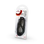 Изображение Кабель Cablexpert CCB-USB2-AMmDM90-6 USB to microUSB 1.8м угловой #1 Фото Кабель Cablexpert CCB-USB2-AMmDM90-6 USB to microUSB 1.8м угловой #1