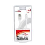 Изображение Кабель Cablexpert CCB-USB2AM-mU8P-6 USB to Lightning+microUSB, 1.8 м #1 Фото Кабель Cablexpert CCB-USB2AM-mU8P-6 USB to Lightning+microUSB, 1.8 м #1