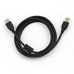 Изображение Кабель Cablexpert CCF-USB2-AMAF-1.5M, удлинитель, ферро-фильтр #2 Фото Кабель Cablexpert CCF-USB2-AMAF-1.5M, удлинитель, ферро-фильтр #2