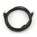 Изображение Кабель Cablexpert CCF-USB2-AMBM-10, Premium, 3m, феррофильтр, black (для принтера) #1 Фото Кабель Cablexpert CCF-USB2-AMBM-10, Premium, 3m, феррофильтр, black (для принтера) #1