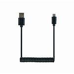 Изображение Кабель Cablexpert CC-mUSB2C-AMBM-6 USB to microUSB, 1,8м, спиральній #4 Фото Кабель Cablexpert CC-mUSB2C-AMBM-6 USB to microUSB, 1,8м, спиральній #4