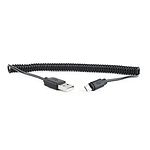 Изображение Кабель Cablexpert CC-mUSB2C-AMBM-6 USB to microUSB, 1,8м, спиральній #3 Фото Кабель Cablexpert CC-mUSB2C-AMBM-6 USB to microUSB, 1,8м, спиральній #3
