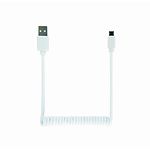 Изображение Кабель Cablexpert CC-mUSB2C-AMBM-6-W USB to microUSB, 1,8м, спиральній #5 Фото Кабель Cablexpert CC-mUSB2C-AMBM-6-W USB to microUSB, 1,8м, спиральній #5