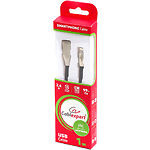 Изображение Кабель Cablexpert CCPB-L-USB-03BK USB 2.0 to Lightning 1м, плоский, премиум, 2.4А #1 Фото Кабель Cablexpert CCPB-L-USB-03BK USB 2.0 to Lightning 1м, плоский, премиум, 2.4А #1