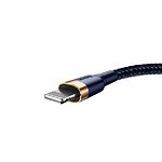 Изображение Кабель Baseus CALKLF-CV3 Cafule USB/Lightning 2м Gold+Blue 1.5A #1 Фото Кабель Baseus CALKLF-CV3 Cafule USB/Lightning 2м Gold+Blue 1.5A #1