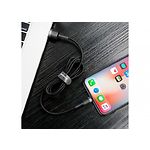 Изображение Кабель Baseus CALKLF-RG1 Cafule USB/Lightning 3м Gray+Black 2A #1 Фото Кабель Baseus CALKLF-RG1 Cafule USB/Lightning 3м Gray+Black 2A #1