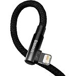 Изображение Кабель Baseus CALMVP-01 MVP Elbow USB/Lightning 1м Black 2A #3 Фото Кабель Baseus CALMVP-01 MVP Elbow USB/Lightning 1м Black 2A #3