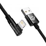 Изображение Кабель Baseus CALMVP-01 MVP Elbow USB/Lightning 1м Black 2A #1 Фото Кабель Baseus CALMVP-01 MVP Elbow USB/Lightning 1м Black 2A #1