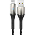 Изображение Кабель Baseus CALSP-B01 Horizontal USB/Lightning, 1м Black 2.4A #5 Фото Кабель Baseus CALSP-B01 Horizontal USB/Lightning, 1м Black 2.4A #5