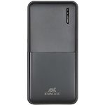 Изображение Внешний аккумулятор Power Bank RivaCase RIVAPOWER VA2571, 20000mAh, QC/PD, 18W, Black Фото Внешний аккумулятор Power Bank RivaCase RIVAPOWER VA2571, 20000mAh, QC/PD, 18W, Black