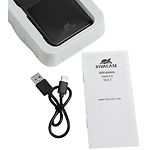 Изображение Внешний аккумулятор Power Bank RivaCase RIVAPOWER VA2571, 20000mAh, QC/PD, 18W, Black #1 Фото Внешний аккумулятор Power Bank RivaCase RIVAPOWER VA2571, 20000mAh, QC/PD, 18W, Black #1