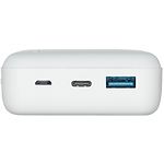 Изображение Внешний аккумулятор Power Bank RivaCase RIVAPOWER VA2571, 20000mAh, QC/PD, 18W, White #4 Фото Внешний аккумулятор Power Bank RivaCase RIVAPOWER VA2571, 20000mAh, QC/PD, 18W, White #4