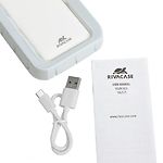 Изображение Внешний аккумулятор Power Bank RivaCase RIVAPOWER VA2571, 20000mAh, QC/PD, 18W, White #1 Фото Внешний аккумулятор Power Bank RivaCase RIVAPOWER VA2571, 20000mAh, QC/PD, 18W, White #1