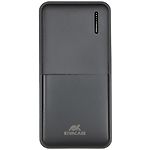 Изображение Внешний аккумулятор Power Bank RivaCase RIVAPOWER VA2572, 20000mAh, QC/PD, 20W, Black Фото Внешний аккумулятор Power Bank RivaCase RIVAPOWER VA2572, 20000mAh, QC/PD, 20W, Black