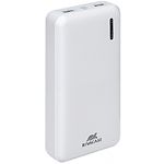 Изображение Внешний аккумулятор Power Bank RivaCase RIVAPOWER VA2572, 20000mAh, QC/PD, 20W, White #8 Фото Внешний аккумулятор Power Bank RivaCase RIVAPOWER VA2572, 20000mAh, QC/PD, 20W, White #8