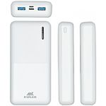 Изображение Внешний аккумулятор Power Bank RivaCase RIVAPOWER VA2572, 20000mAh, QC/PD, 20W, White #6 Фото Внешний аккумулятор Power Bank RivaCase RIVAPOWER VA2572, 20000mAh, QC/PD, 20W, White #6