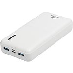 Изображение Внешний аккумулятор Power Bank RivaCase RIVAPOWER VA2572, 20000mAh, QC/PD, 20W, White #3 Фото Внешний аккумулятор Power Bank RivaCase RIVAPOWER VA2572, 20000mAh, QC/PD, 20W, White #3