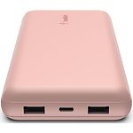 Изображение Внешний аккумулятор Power Bank Belkin (BPB012BTRG) Rose gold, 20000 mAh, QC, 15W #3 Фото Внешний аккумулятор Power Bank Belkin (BPB012BTRG) Rose gold, 20000 mAh, QC, 15W #3