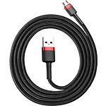 Фото Кабель Baseus CAMKLF-B91 Cafule USB/Micro USB, 1м Red+Black 2.4A #3