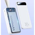 Изображение Внешний аккумулятор Power Bank REMAX Bole (RPP-522 White) 30000mAh, PD 22.5W, QC3.0 #2 Фото Внешний аккумулятор Power Bank REMAX Bole (RPP-522 White) 30000mAh, PD 22.5W, QC3.0 #2