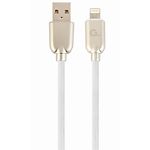 Изображение Кабель Cablexpert CC-USB2R-AMLM-2M-W USB to Lightning 2m #1 Фото Кабель Cablexpert CC-USB2R-AMLM-2M-W USB to Lightning 2m #1