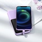 Фото Внешний аккумулятор Power Bank Baseus (PPJL010005) Elf Digital Display 10000mAh, QC3.0, 22.5W Purple #3