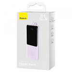 Фото Внешний аккумулятор Power Bank Baseus (PPJL010005) Elf Digital Display 10000mAh, QC3.0, 22.5W Purple #1