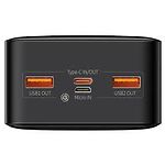 Фото Внешний аккумулятор Power Bank Baseus (PPDML-N01) Bipow Quick Charge 30000mAh 20W Black #3