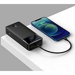 Фото Внешний аккумулятор Power Bank Baseus (PPDML-N01) Bipow Quick Charge 30000mAh 20W Black #2