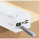 Изображение Внешний аккумулятор Power Bank REMAX Chinen (RPP-321 White) 50000mAh, PD 22.5W, QC3.0, LED Light #3 Фото Внешний аккумулятор Power Bank REMAX Chinen (RPP-321 White) 50000mAh, PD 22.5W, QC3.0, LED Light #3