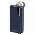 Изображение Внешний аккумулятор Power Bank REMAX Noah (RPP-506 Blue) 30000mAh, PD 22.5W, QC3.0 Фото Внешний аккумулятор Power Bank REMAX Noah (RPP-506 Blue) 30000mAh, PD 22.5W, QC3.0
