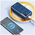 Изображение Внешний аккумулятор Power Bank REMAX Noah (RPP-506 Blue) 30000mAh, PD 22.5W, QC3.0 #1 Фото Внешний аккумулятор Power Bank REMAX Noah (RPP-506 Blue) 30000mAh, PD 22.5W, QC3.0 #1