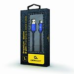 Изображение Кабель Cablexpert CC-USB2J-AMLM-1M-BL USB to Lightning 1m #1 Фото Кабель Cablexpert CC-USB2J-AMLM-1M-BL USB to Lightning 1m #1