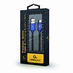 Изображение Кабель Cablexpert CC-USB2J-AMCM-1M-BL USB to Type-C 1m #1 Фото Кабель Cablexpert CC-USB2J-AMCM-1M-BL USB to Type-C 1m #1