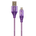 Изображение Кабель Cablexpert CC-USB2B-AMmBM-2M-PW USB to micro USB 2m #1 Фото Кабель Cablexpert CC-USB2B-AMmBM-2M-PW USB to micro USB 2m #1