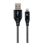 Изображение Кабель Cablexpert CC-USB2B-AMLM-2M-BW USB to Lightning 2m #1 Фото Кабель Cablexpert CC-USB2B-AMLM-2M-BW USB to Lightning 2m #1