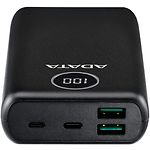Изображение Внешний аккумулятор Power Bank Adata P20000QCD Black (AP20000QCD-DGT-CBK) 20000 mAh, PD3.0, QC3.0 #2 Фото Внешний аккумулятор Power Bank Adata P20000QCD Black (AP20000QCD-DGT-CBK) 20000 mAh, PD3.0, QC3.0 #2