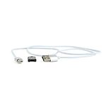 Изображение Кабель Cablexpert CC-USB2-AMmUMM-1M USB to MicroUSB 1,0м, white, магнитный #2 Фото Кабель Cablexpert CC-USB2-AMmUMM-1M USB to MicroUSB 1,0м, white, магнитный #2
