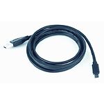 Изображение Кабель Cablexpert CC-USB2-AMmDM-6 USB to microUSB 1.8м симметричный #3 Фото Кабель Cablexpert CC-USB2-AMmDM-6 USB to microUSB 1.8м симметричный #3