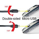 Изображение Кабель Cablexpert CC-USB2-AMmDM-6 USB to microUSB 1.8м симметричный #2 Фото Кабель Cablexpert CC-USB2-AMmDM-6 USB to microUSB 1.8м симметричный #2