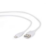 Изображение Кабель Cablexpert CC-USB2-AMLM-W-1M USB to Lightning 1m #3 Фото Кабель Cablexpert CC-USB2-AMLM-W-1M USB to Lightning 1m #3
