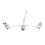 Изображение Кабель Cablexpert CC-USB2-AMLM32-1M-W USB to Lightning/Micro/Type-C #3 Фото Кабель Cablexpert CC-USB2-AMLM32-1M-W USB to Lightning/Micro/Type-C #3