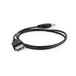 Изображение Кабель Cablexpert CC-USB2-AMAF-75CM/300-BK Удлинитель USB2.0, A-папа/А-мама, 75 cм #1 Фото Кабель Cablexpert CC-USB2-AMAF-75CM/300-BK Удлинитель USB2.0, A-папа/А-мама, 75 cм #1