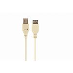Фото Кабель Cablexpert CC-USB2-AMAF-75CM/300 Удлинитель USB2.0, A-папа/А-мама, 75 cм #2