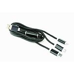 Изображение Кабель Cablexpert CC-USB2-AM31-1M USB to Lightning/Micro/Type-C 1м #2 Фото Кабель Cablexpert CC-USB2-AM31-1M USB to Lightning/Micro/Type-C 1м #2