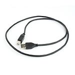 Изображение Кабель Cablexpert CCP-USB2-AMBM-1M, 1m black, gold plated #3 Фото Кабель Cablexpert CCP-USB2-AMBM-1M, 1m black, gold plated #3