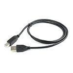 Изображение Кабель Cablexpert CCP-USB2-AMBM-1M, 1m black, gold plated #2 Фото Кабель Cablexpert CCP-USB2-AMBM-1M, 1m black, gold plated #2