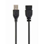 Фото Кабель Cablexpert CCP-USB2-AMAF-15C, 4,5m удлинитель, двойной экран, black #3