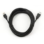 Фото Кабель Cablexpert CCP-USB2-AMAF-15C, 4,5m удлинитель, двойной экран, black #2